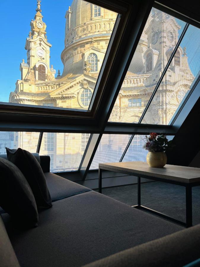דרזדן Familienapartment Mit Panoramablick Zur Frauenkirche מראה חיצוני תמונה
