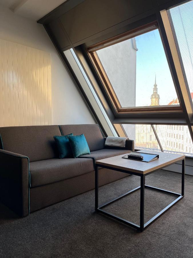 דרזדן Familienapartment Mit Panoramablick Zur Frauenkirche מראה חיצוני תמונה