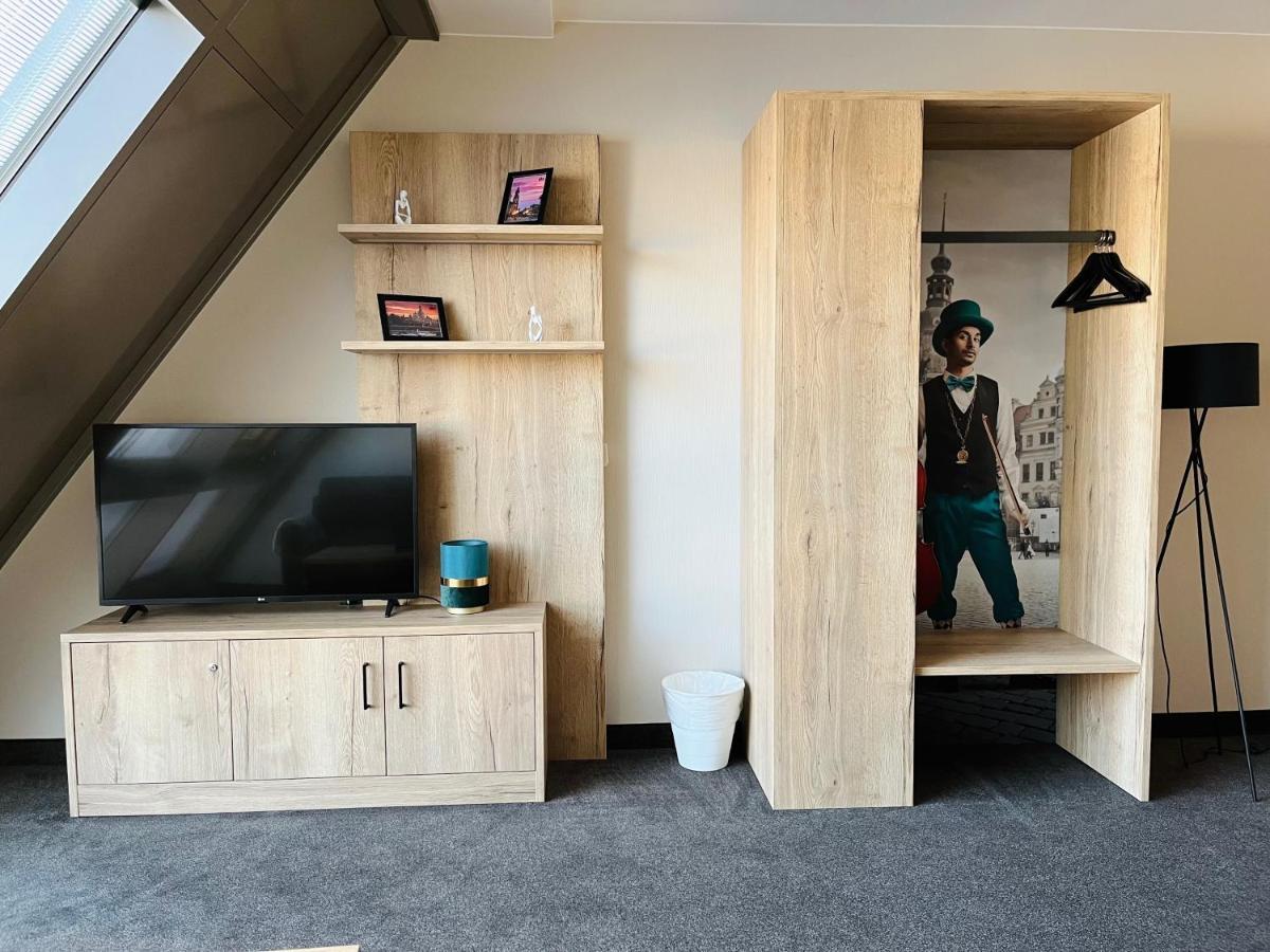 דרזדן Familienapartment Mit Panoramablick Zur Frauenkirche מראה חיצוני תמונה